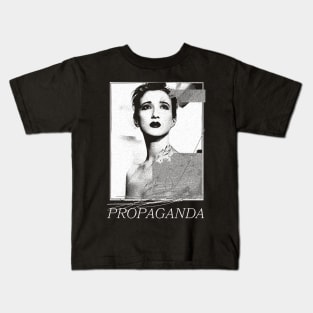 Propaganda  •• Retro Style Original Fan Design Kids T-Shirt